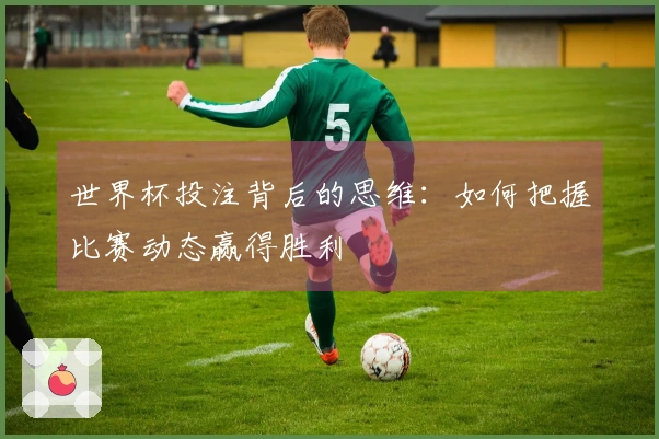 世界杯投注背后的思维：如何把握比赛动态赢得胜利