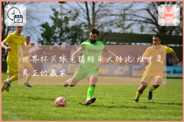 世界杯买球竞猜赔率大对比 谁才是真正的赢家